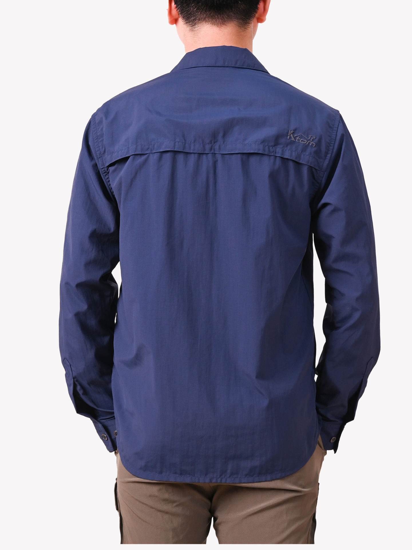 Áo Nhanh Khô Có Túi ( UPF 50++)-K85-Màu Navy