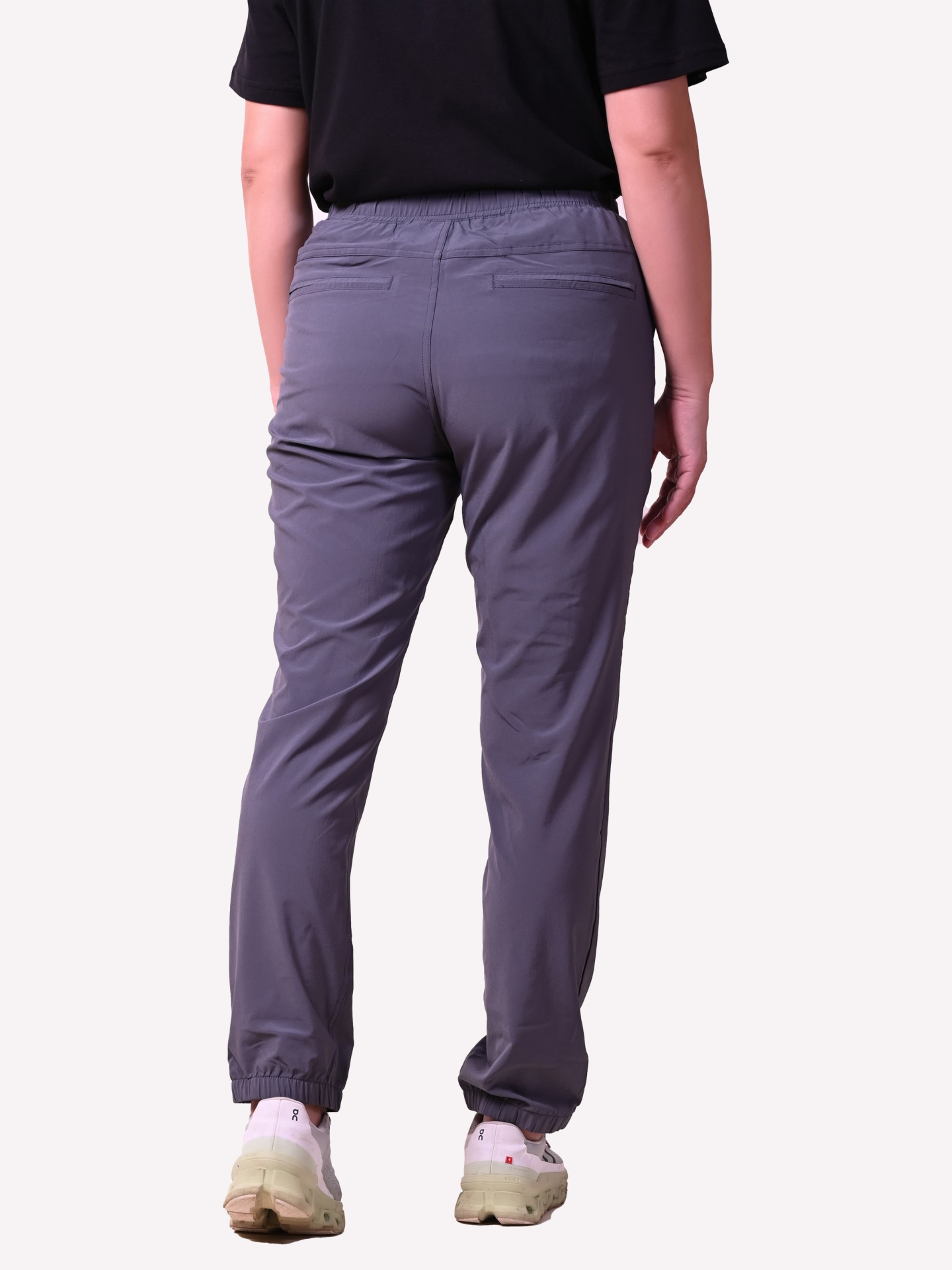 Quần Co Giãn cạp chun-K99-Màu Ghi