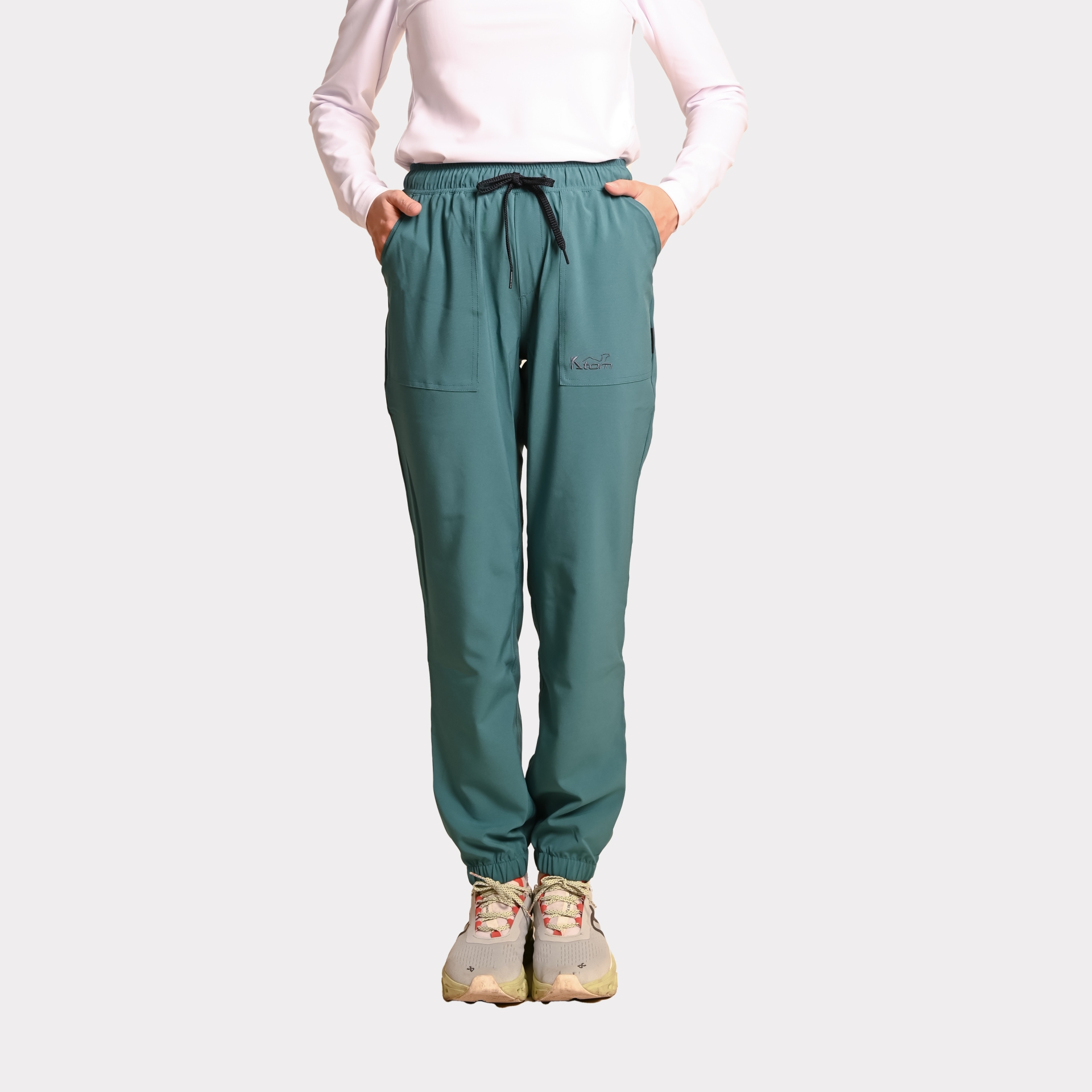 Quần Co Giãn cạp chun-K99-Màu XANH