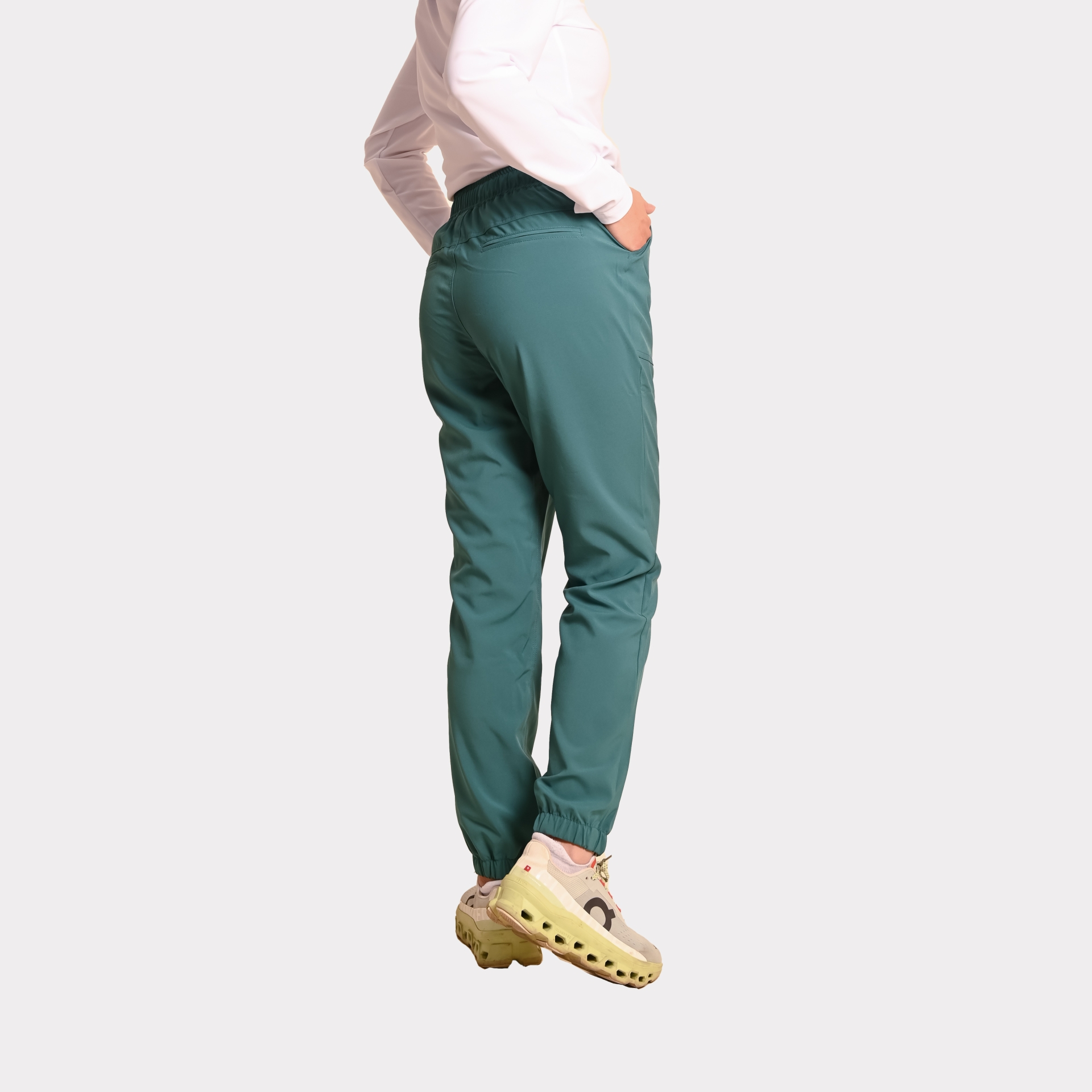 Quần Co Giãn cạp chun-K99-Màu XANH