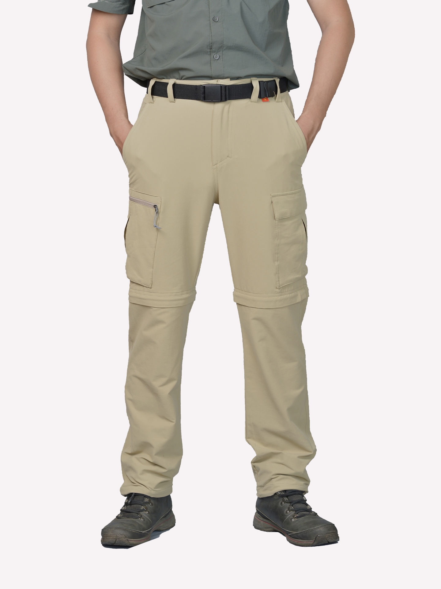 Quần nối ống, co giãn - Mã K112 - màu ghi