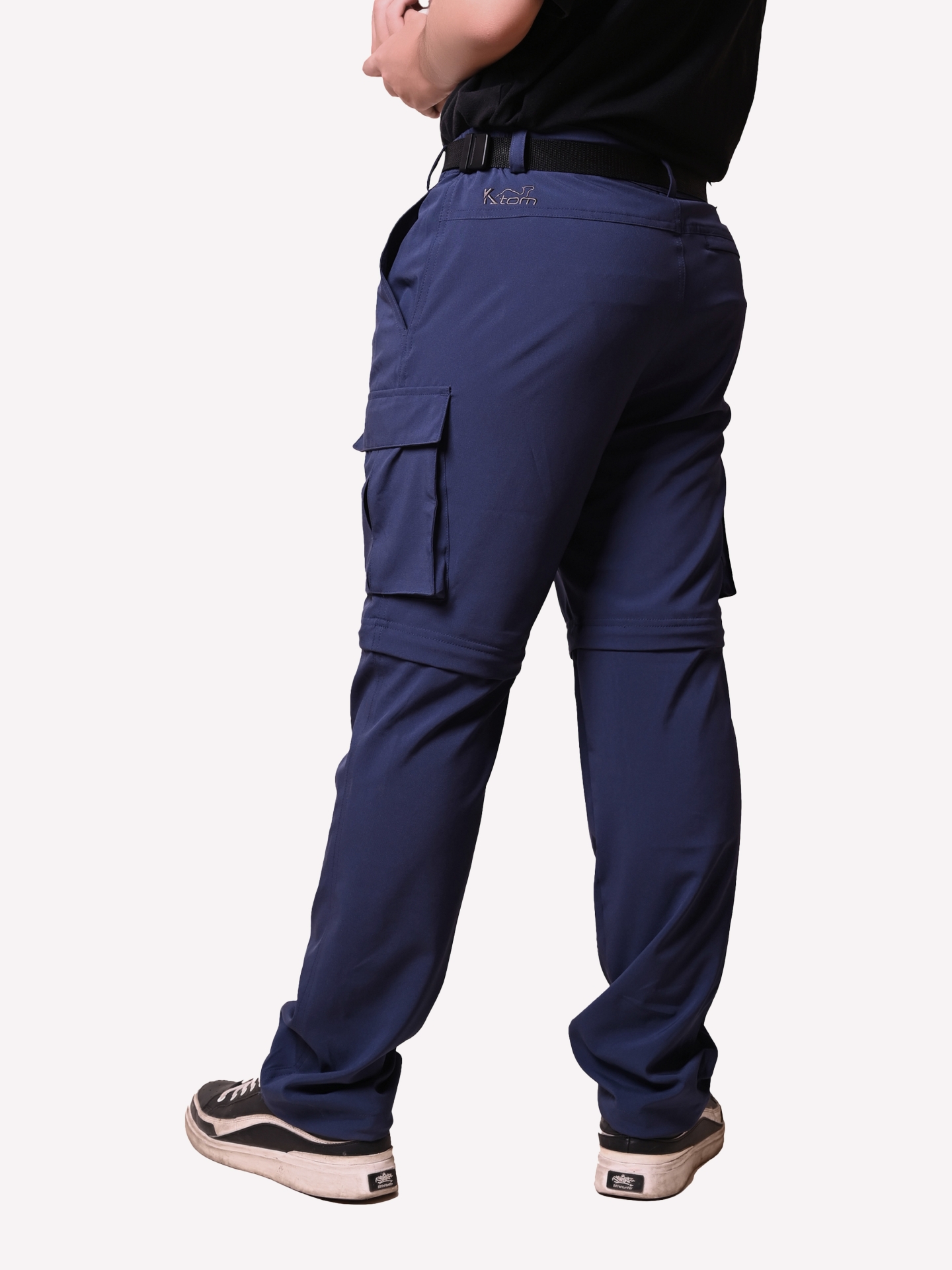 Quần nối ống, co giãn – Mã K112 – màu xanh tím than