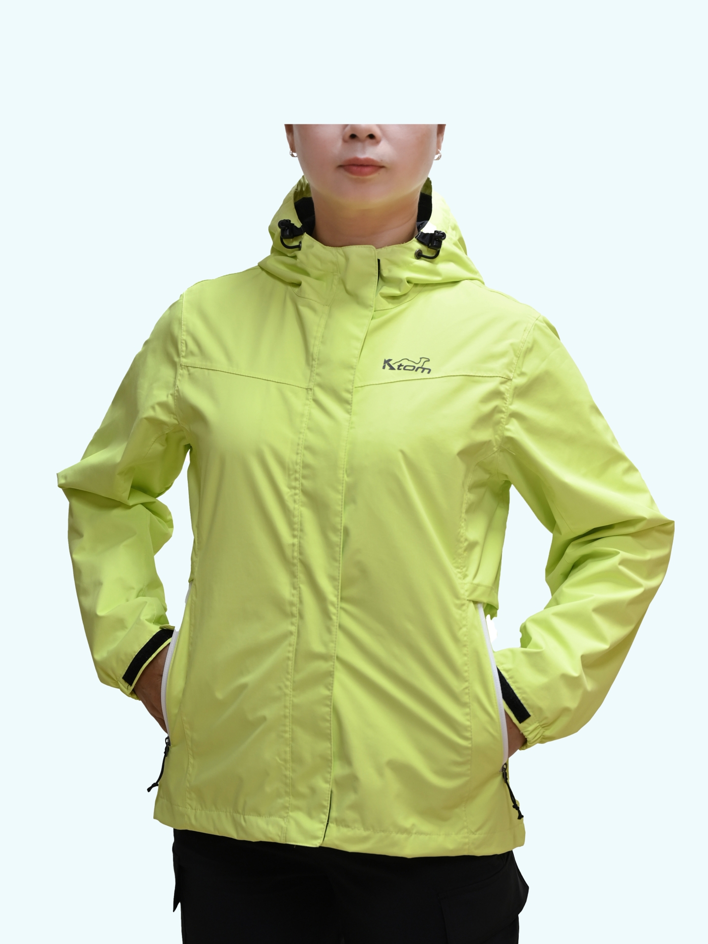 Áo nữ chống nước-K124-Màu xanh chuối