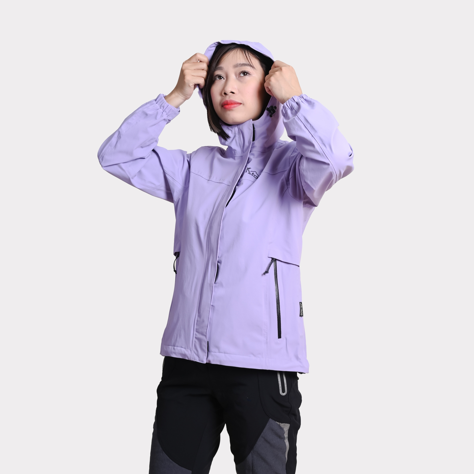 Áo nữ chống nước - K124- Màu tím