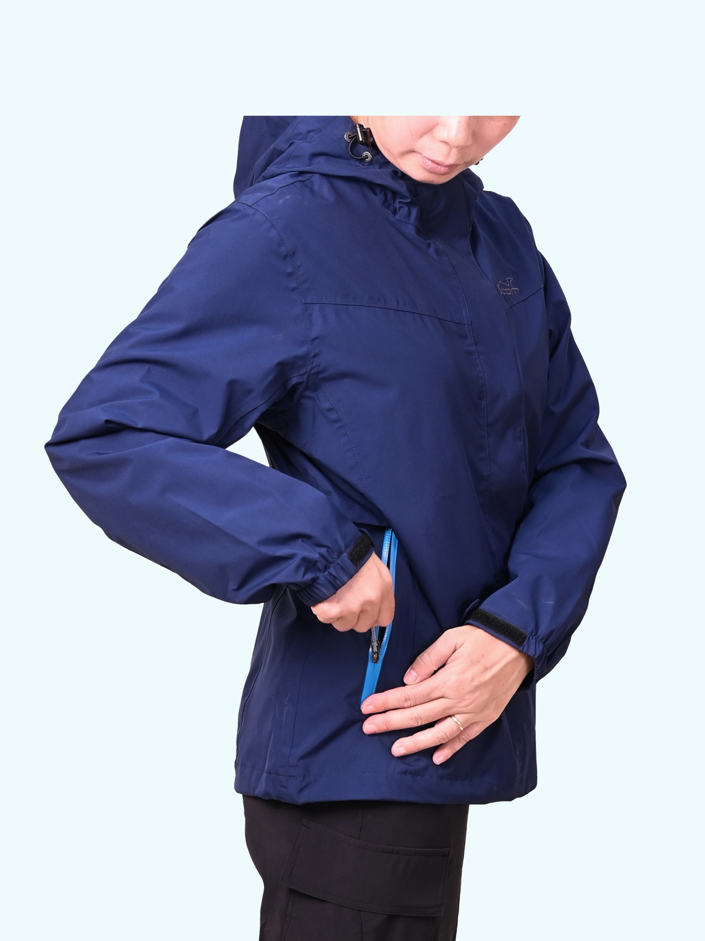 Áo nữ chống nước - K124- Màu navy