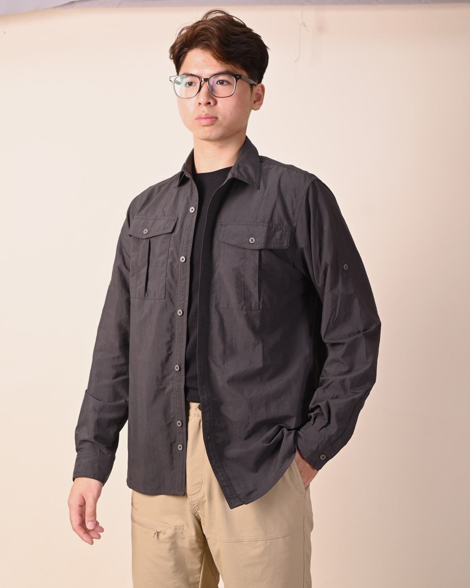 ÁO NHANH KHÔ ( UPF50++)- K128- MÀU KAKI