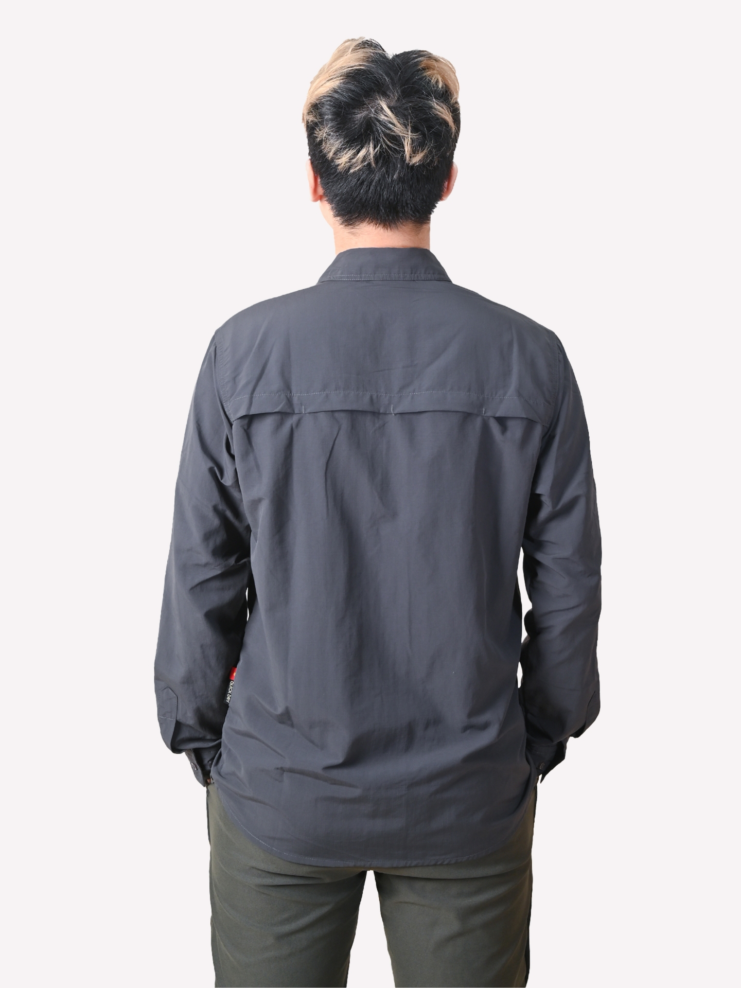 ÁO NHANH KHÔ (UPF50+)- MÃ K128 - MÀU GHI
