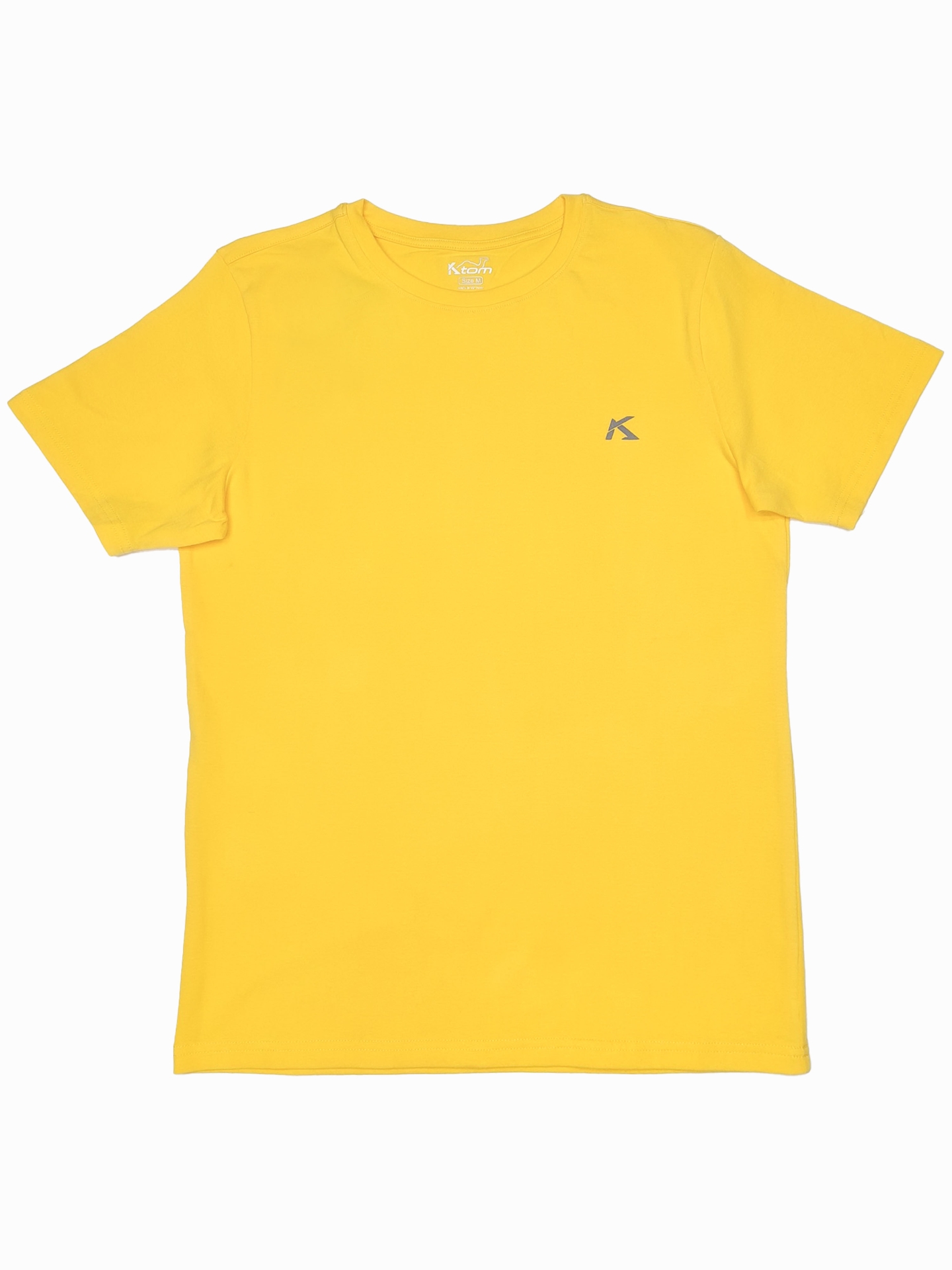 Áo Thun cổ tròn – Mã K132 – Màu vàng