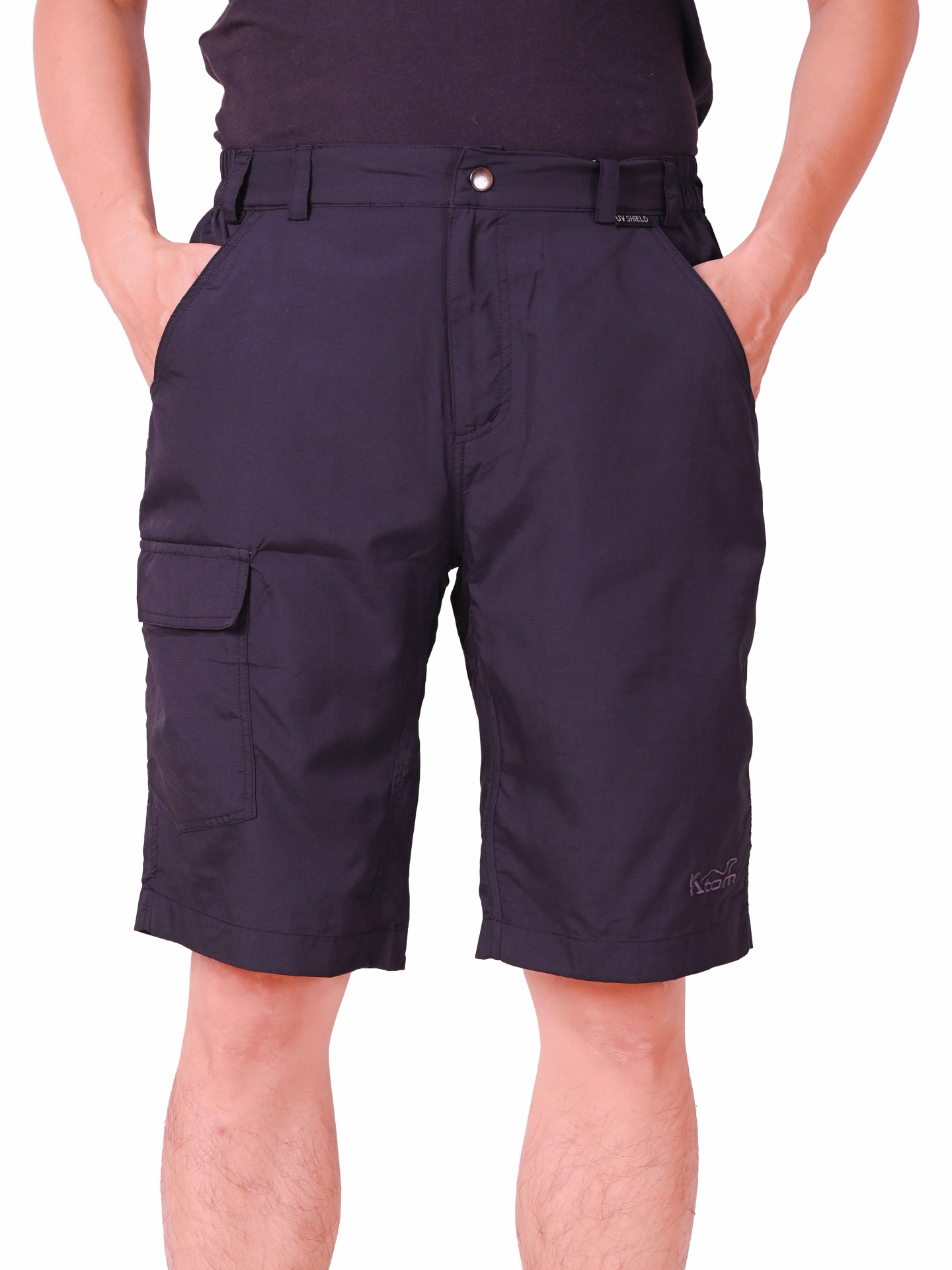 Quần short nhanh khô – K134 – Màu đen