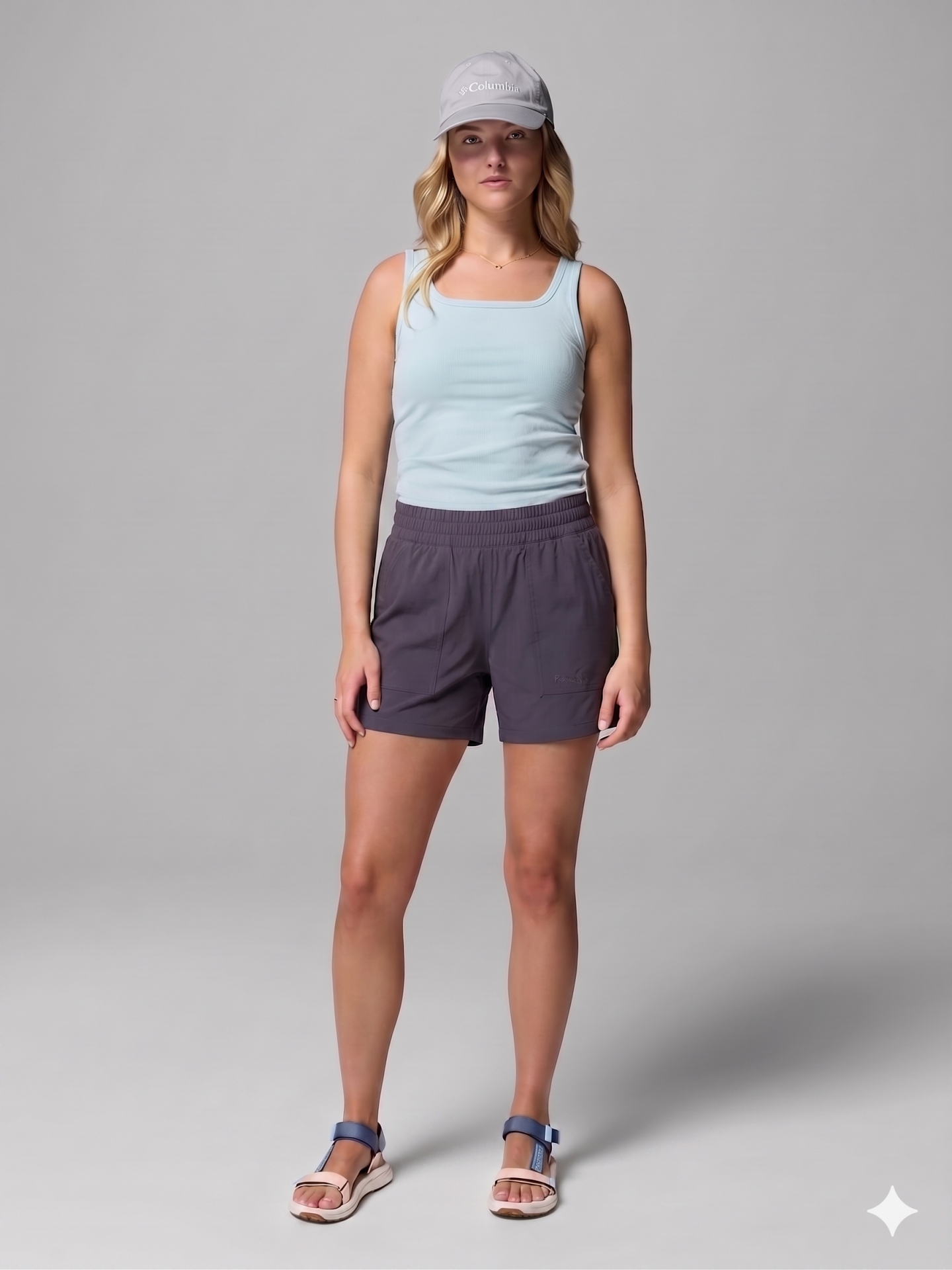 QUẦN RUNNING CO GIÃN - MÃ K136-MÀU GHI