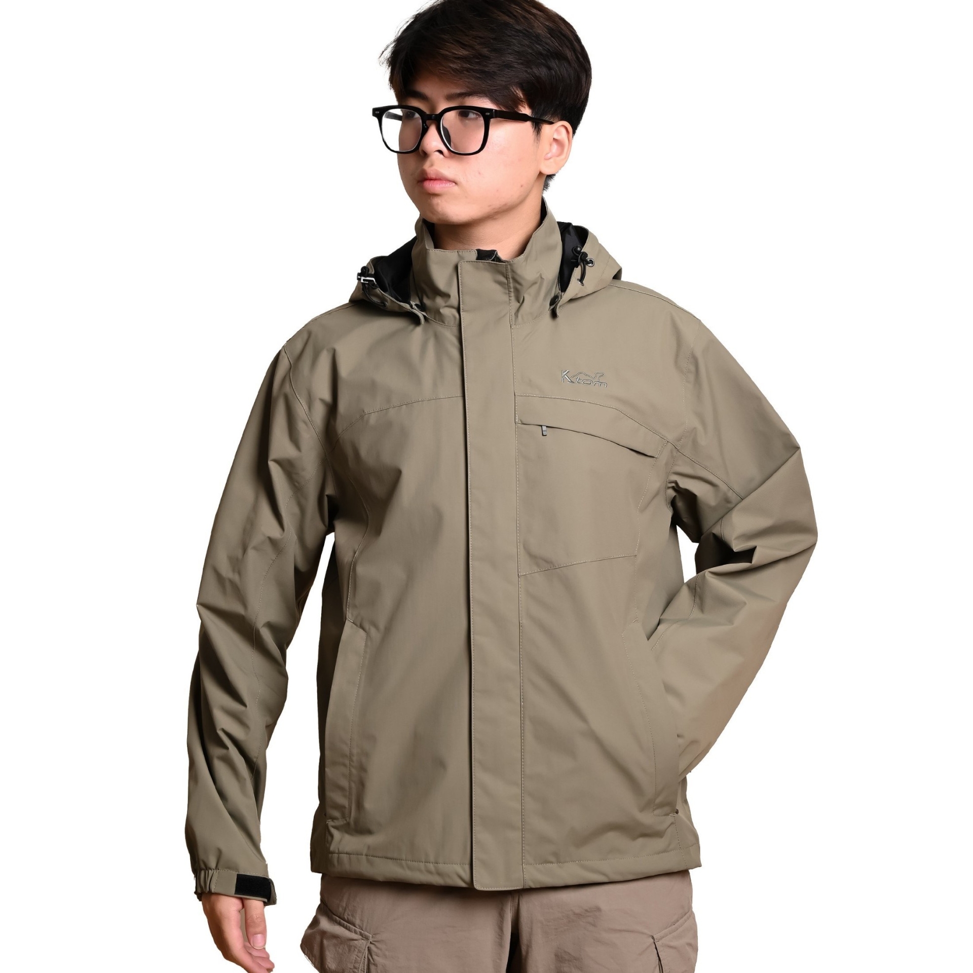 ÁO CHỐNG NƯỚC - MÃ K138- MÀU RÊU