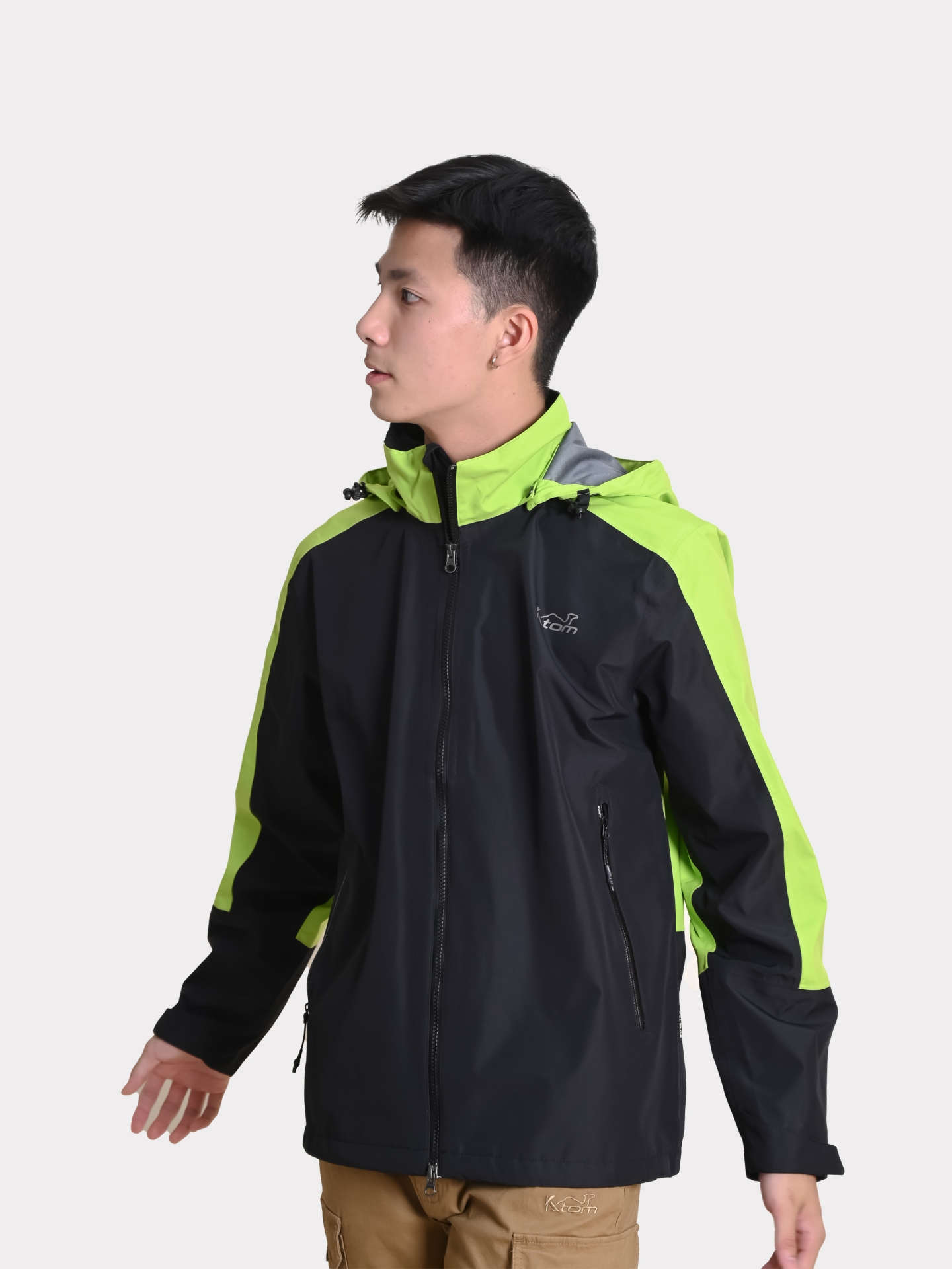 ÁO 1 LỚP CHỐNG NƯỚC - K141-MÀU XANH