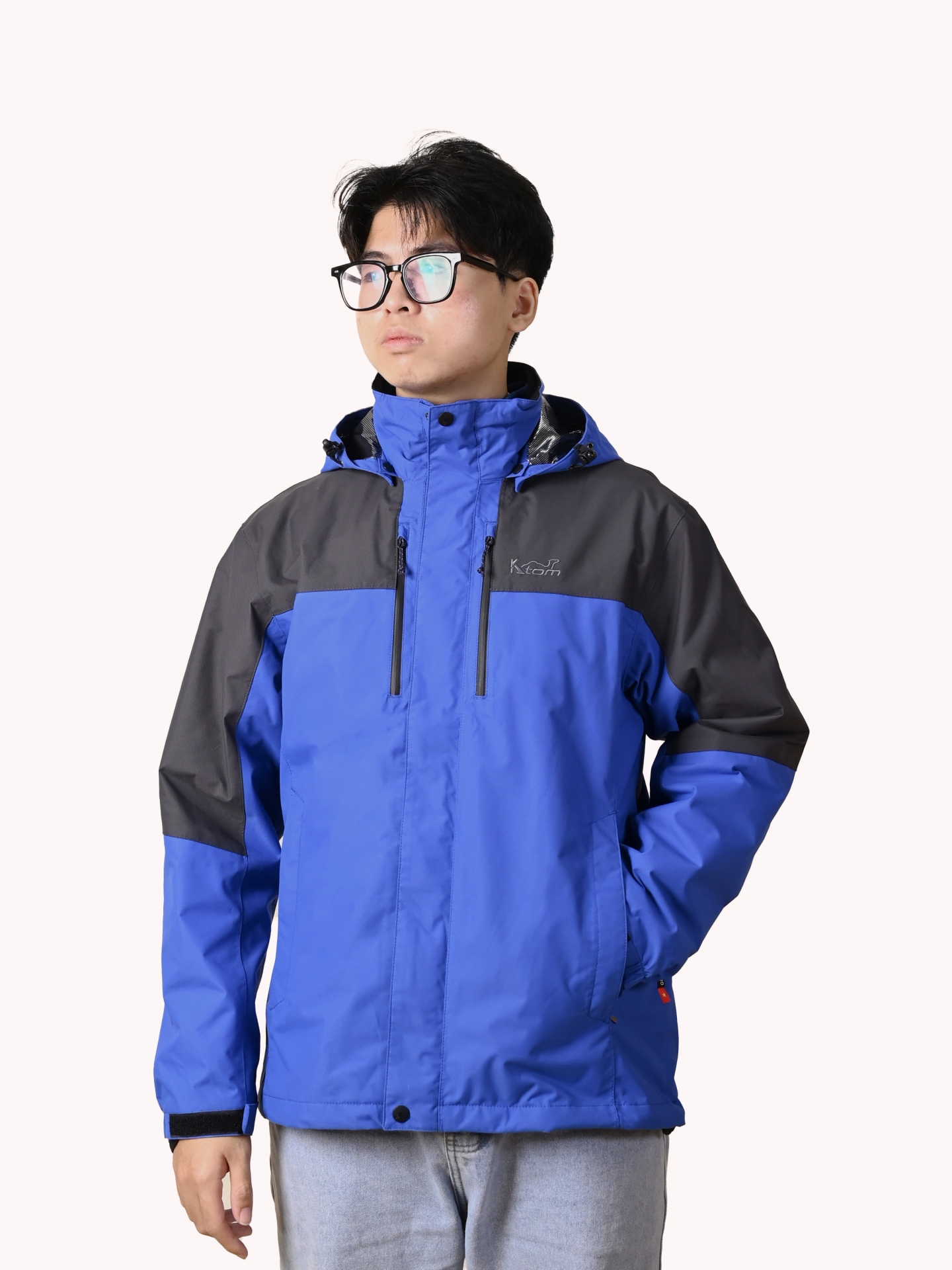 ÁO KHOÁC NAM 2IN1 KTOM – K145 – MÀU XANH