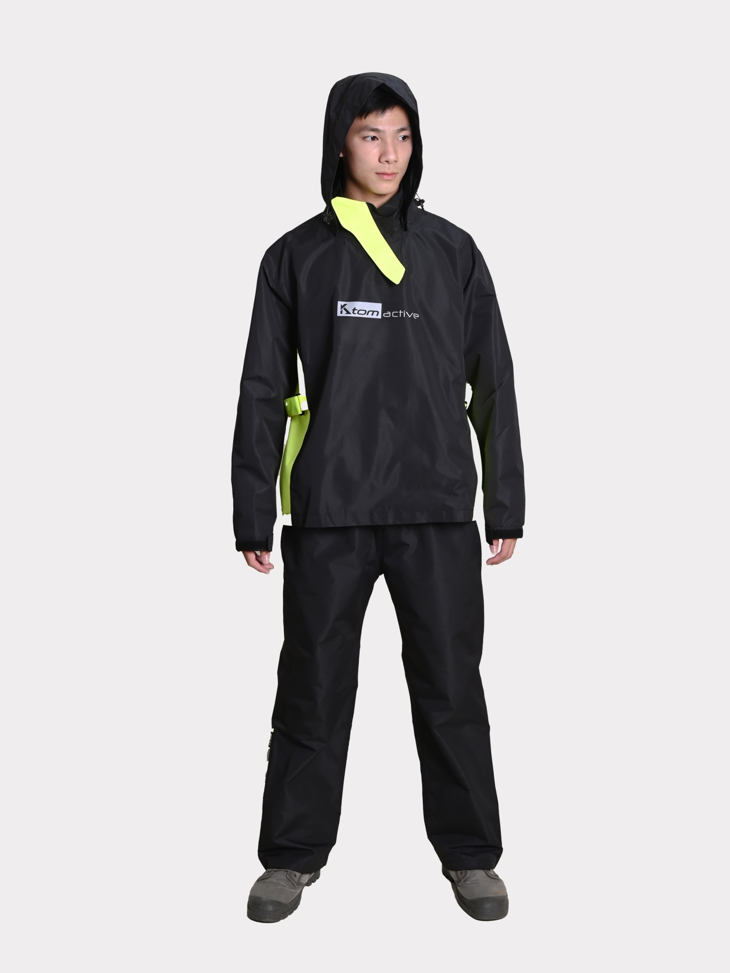 BỘ MƯA CHỐNG NƯỚC - K148 - MÀU ĐEN/XANH