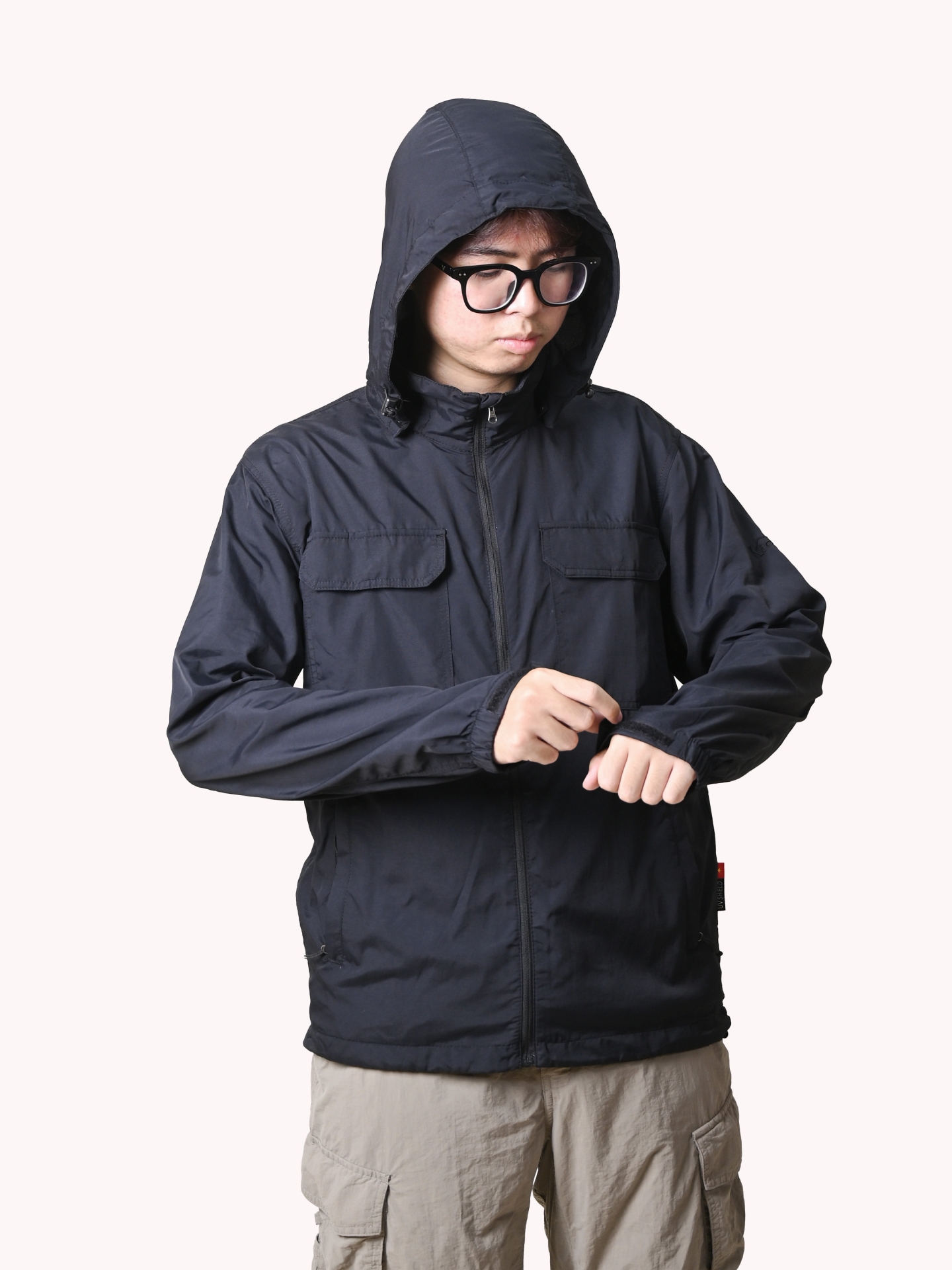 ÁO KHOÁC CHỐNG NẮNG, NHANH KHÔ – MÃ K151 – MÀU ĐEN
