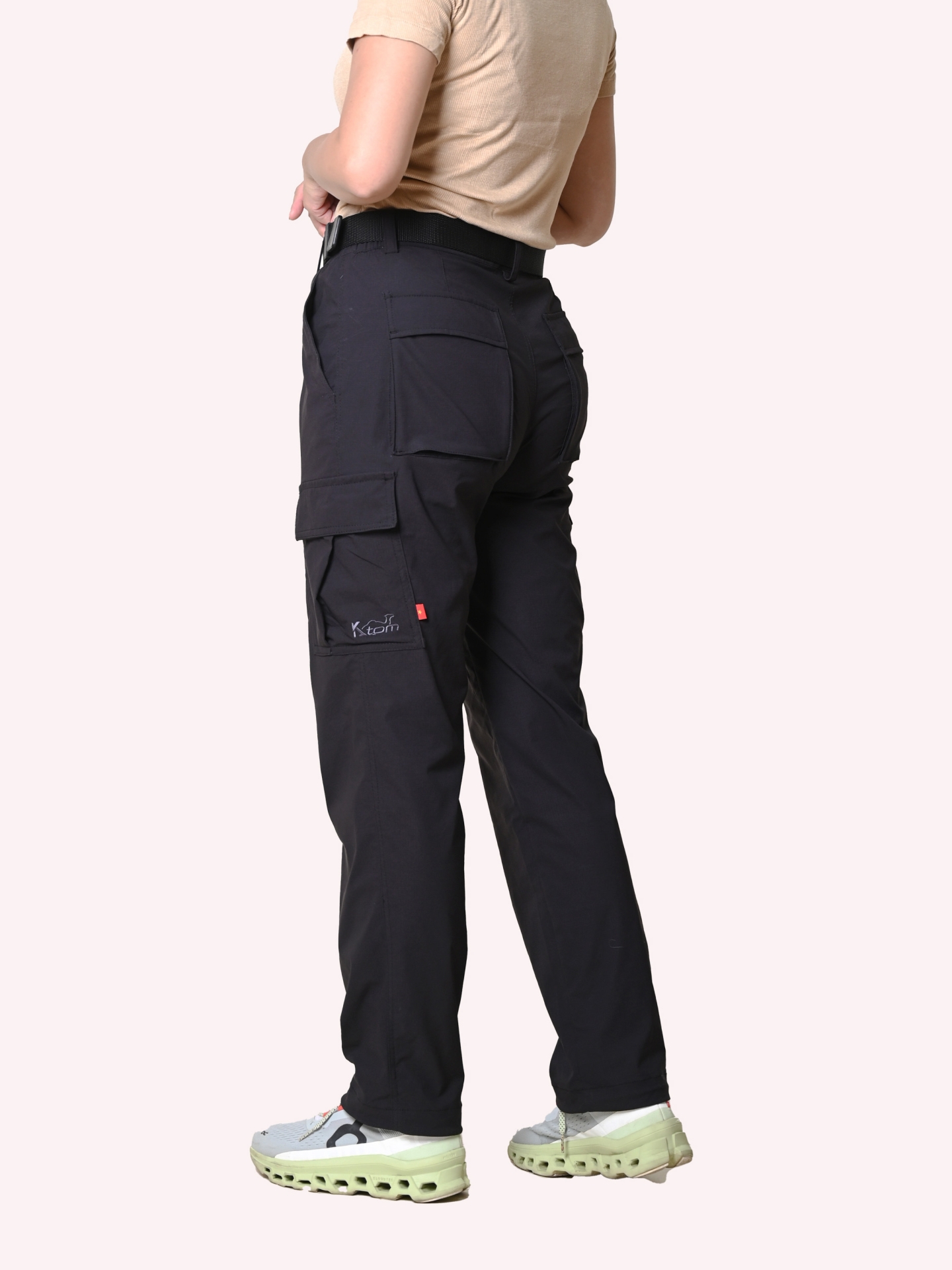QUẦN TREKKING, LEO NÚI, ĐI RỪNG – MÃ K153 – MÀU ĐEN