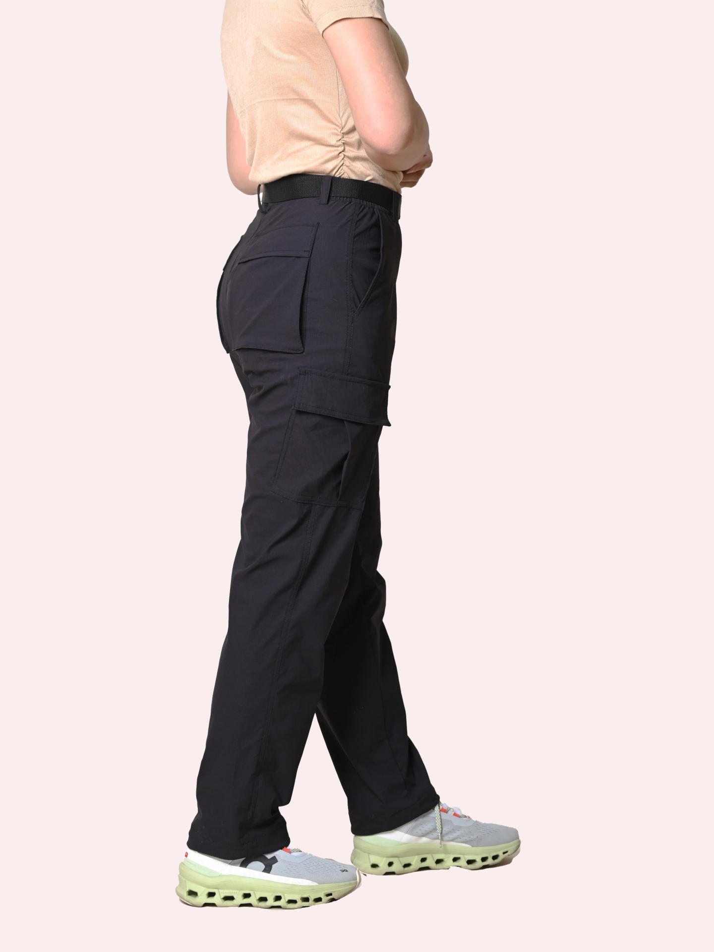 QUẦN TREKKING, LEO NÚI, ĐI RỪNG – MÃ K153 – MÀU ĐEN