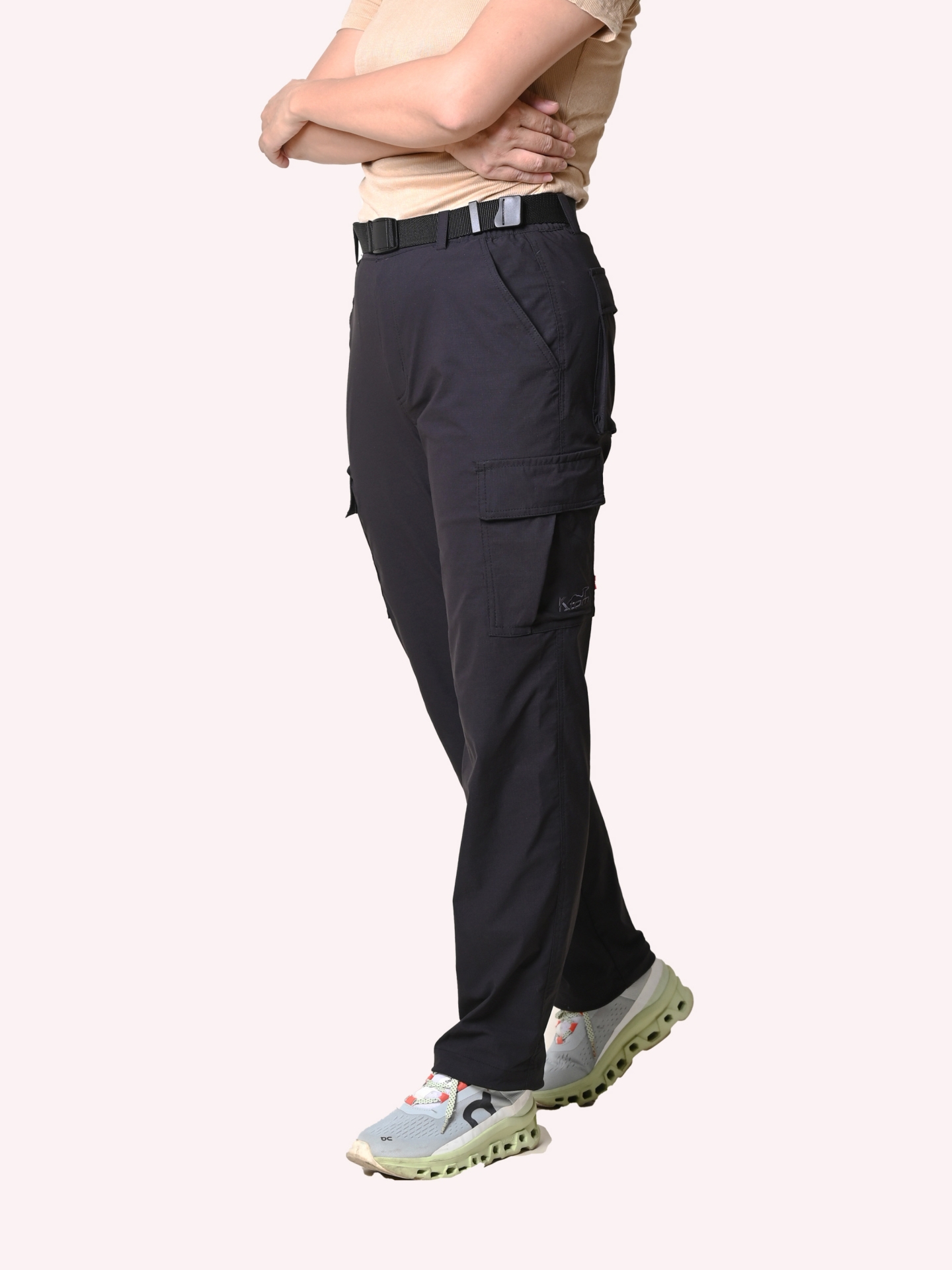 QUẦN TREKKING, LEO NÚI, ĐI RỪNG – MÃ K153 – MÀU ĐEN