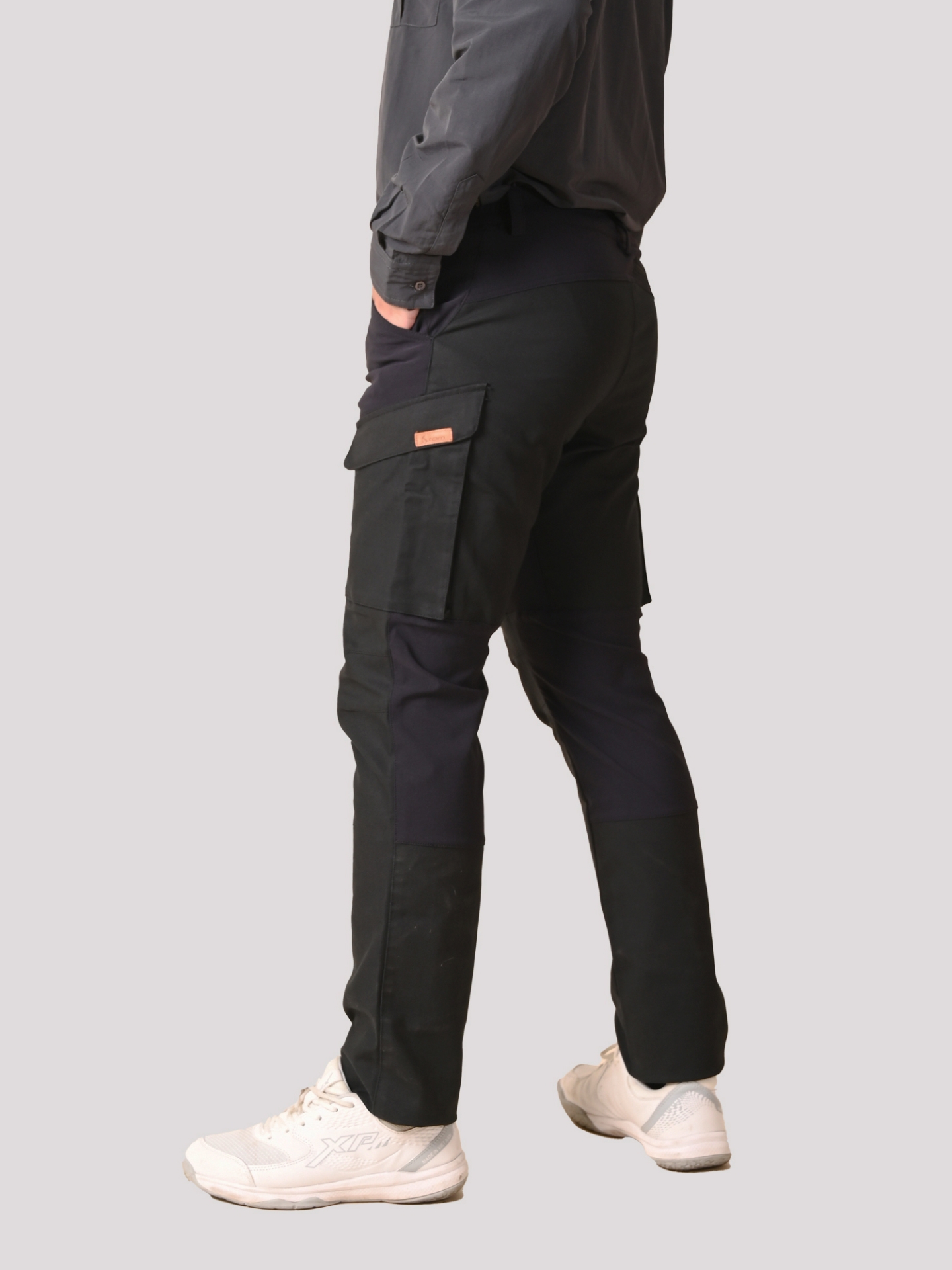 QUẦN TREKING PHỐI - MÃ K154 - MÀU DEN/DEN