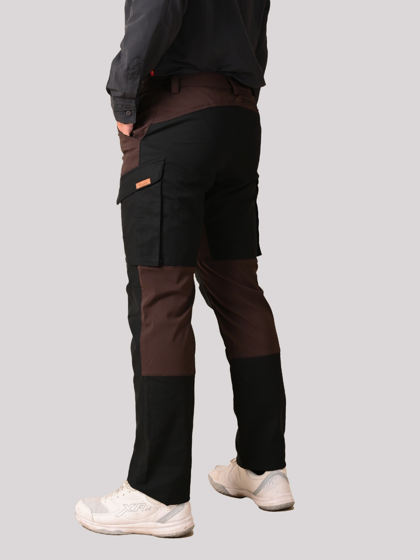 QUẦN TREKING PHỐI - MÃ K154 - MÀU NÂU/ĐEN