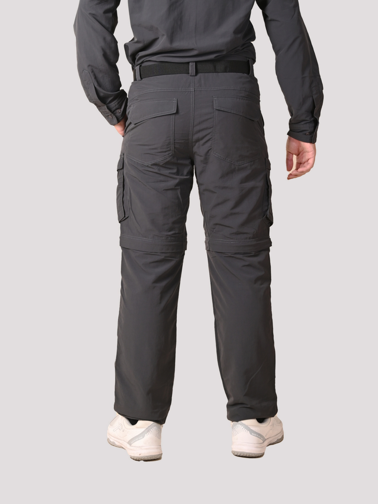QUẦN NỐI ỐNG, VẢI NHANH KHÔ ĐI RỪNG – MÃ K155 – MÀU GHI