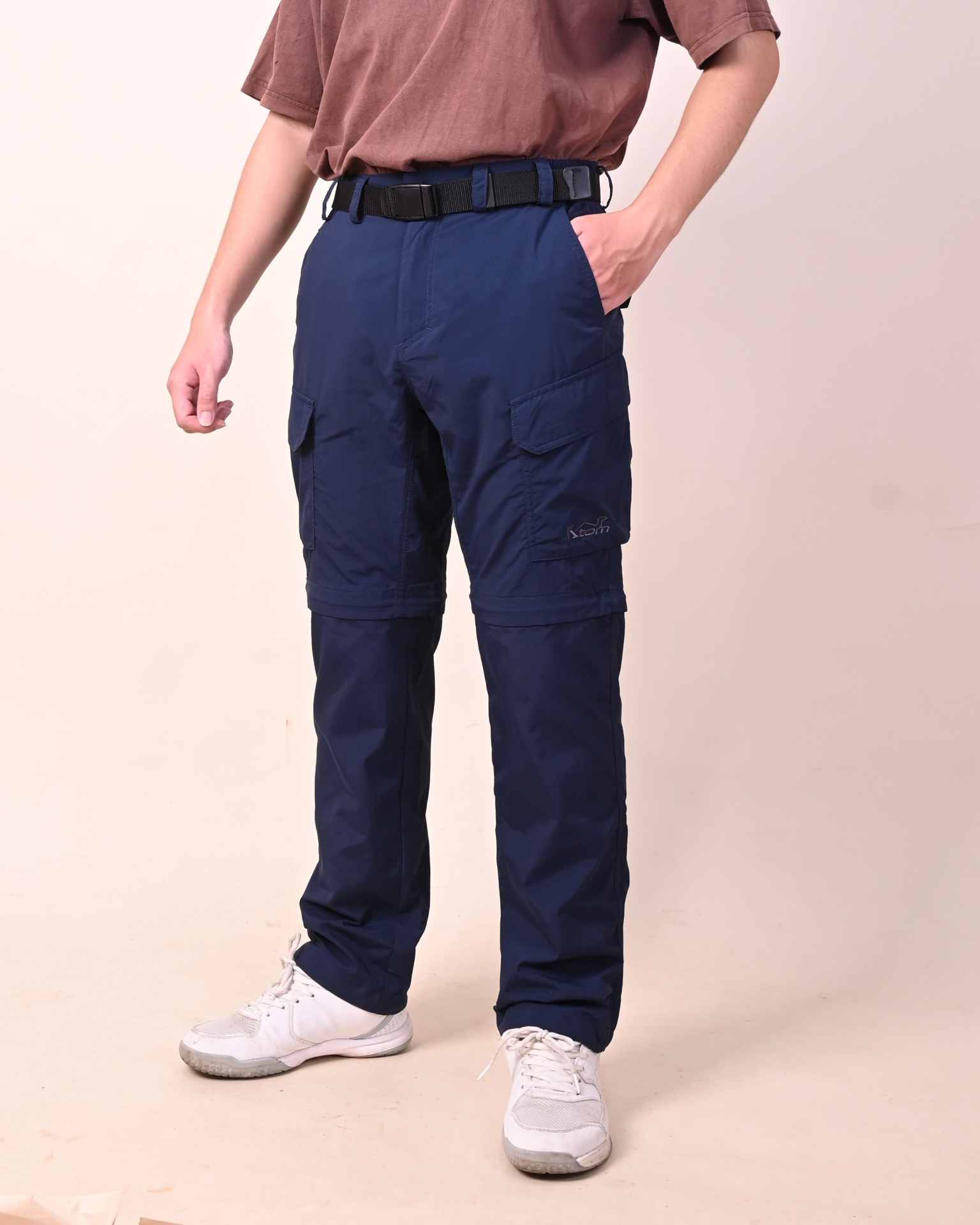 QUẦN NỐI ỐNG, VẢI NHANH KHÔ ĐI RỪNG – MÃ K155 – MÀU NAVY