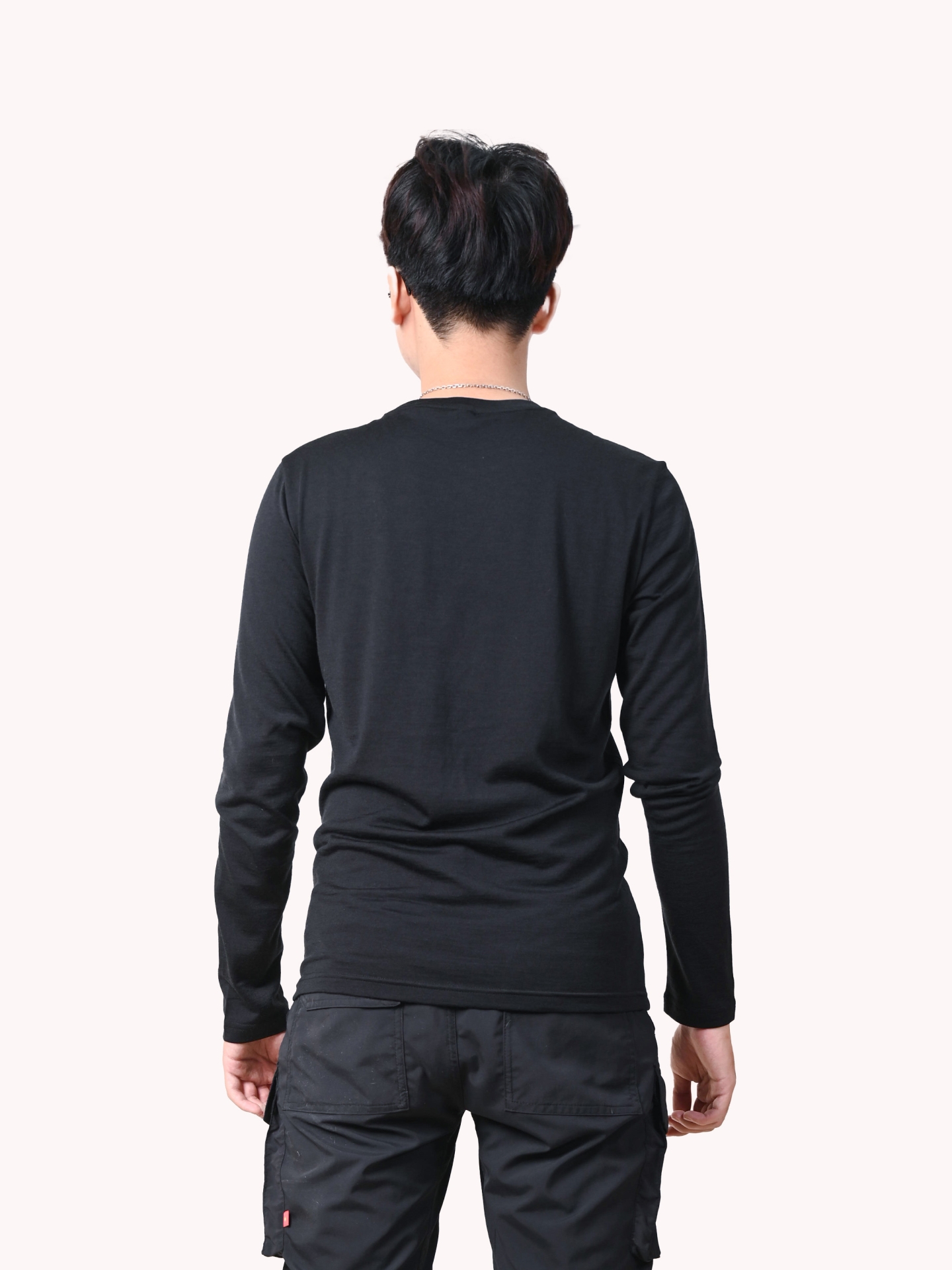 ÁO GIỮ NHIỆT NAM – MÃ K156 – MÀU ĐEN
