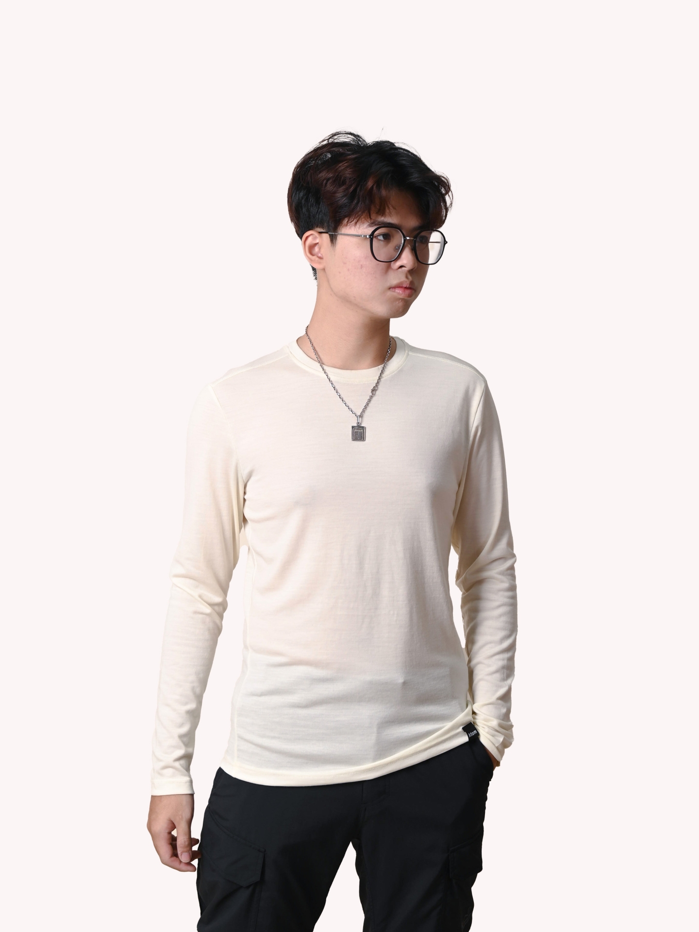 ÁO GIỮ NHIỆT NAM – MÃ K156 – MÀU TRẮNG