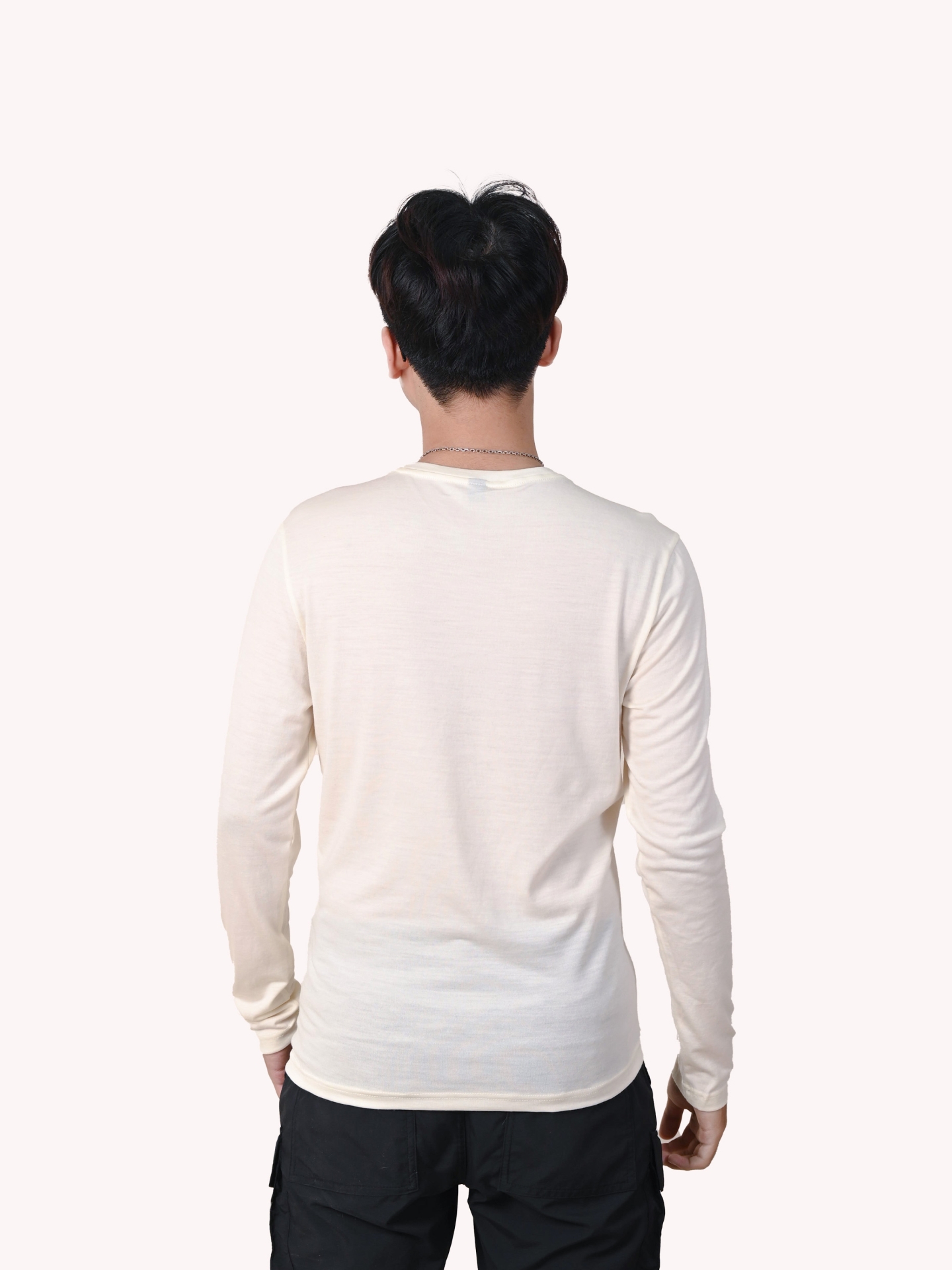 ÁO GIỮ NHIỆT NAM – MÃ K156 – MÀU TRẮNG