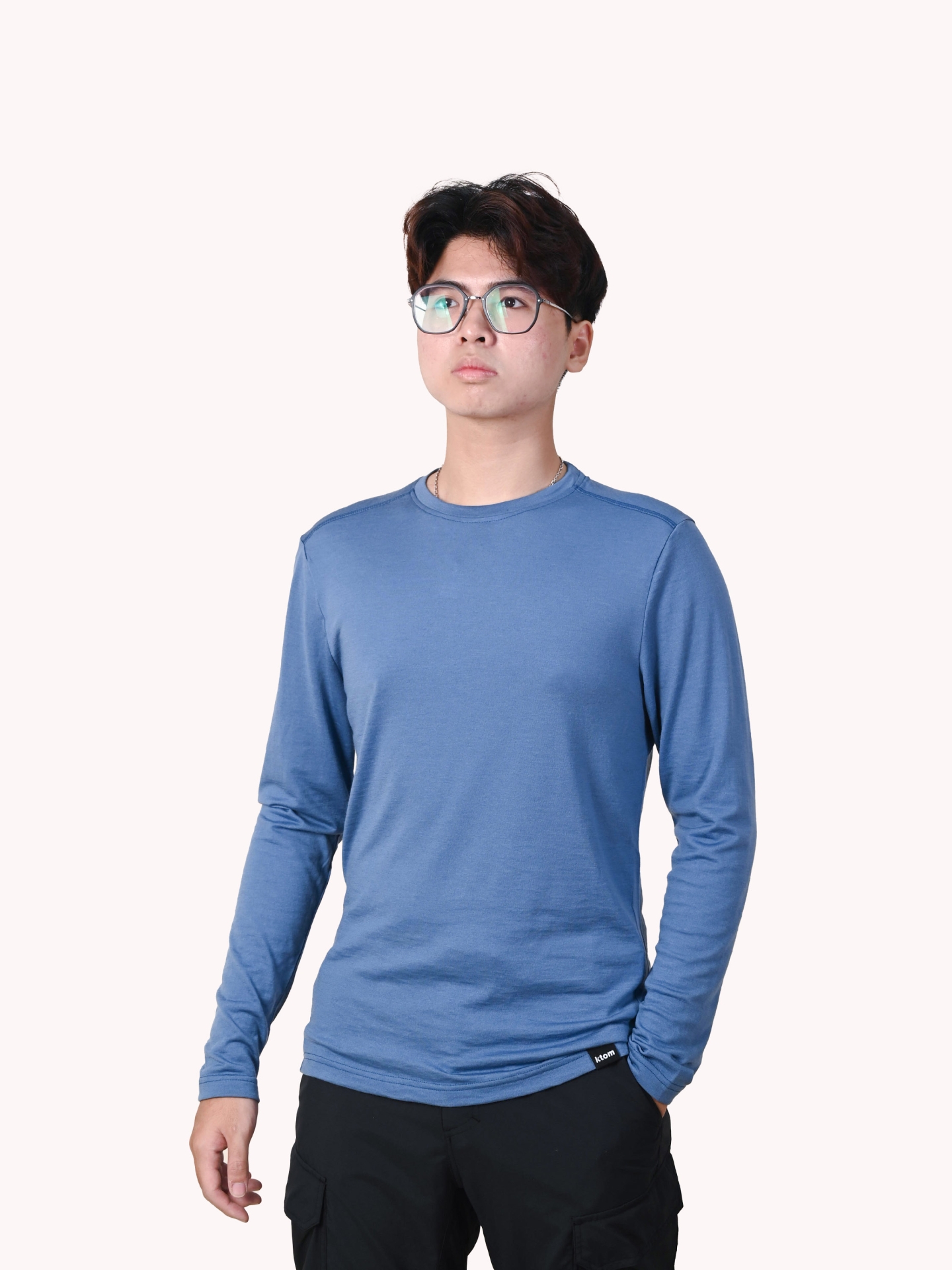 ÁO GIỮ NHIỆT NAM – MÃ K156 – MÀU XANH
