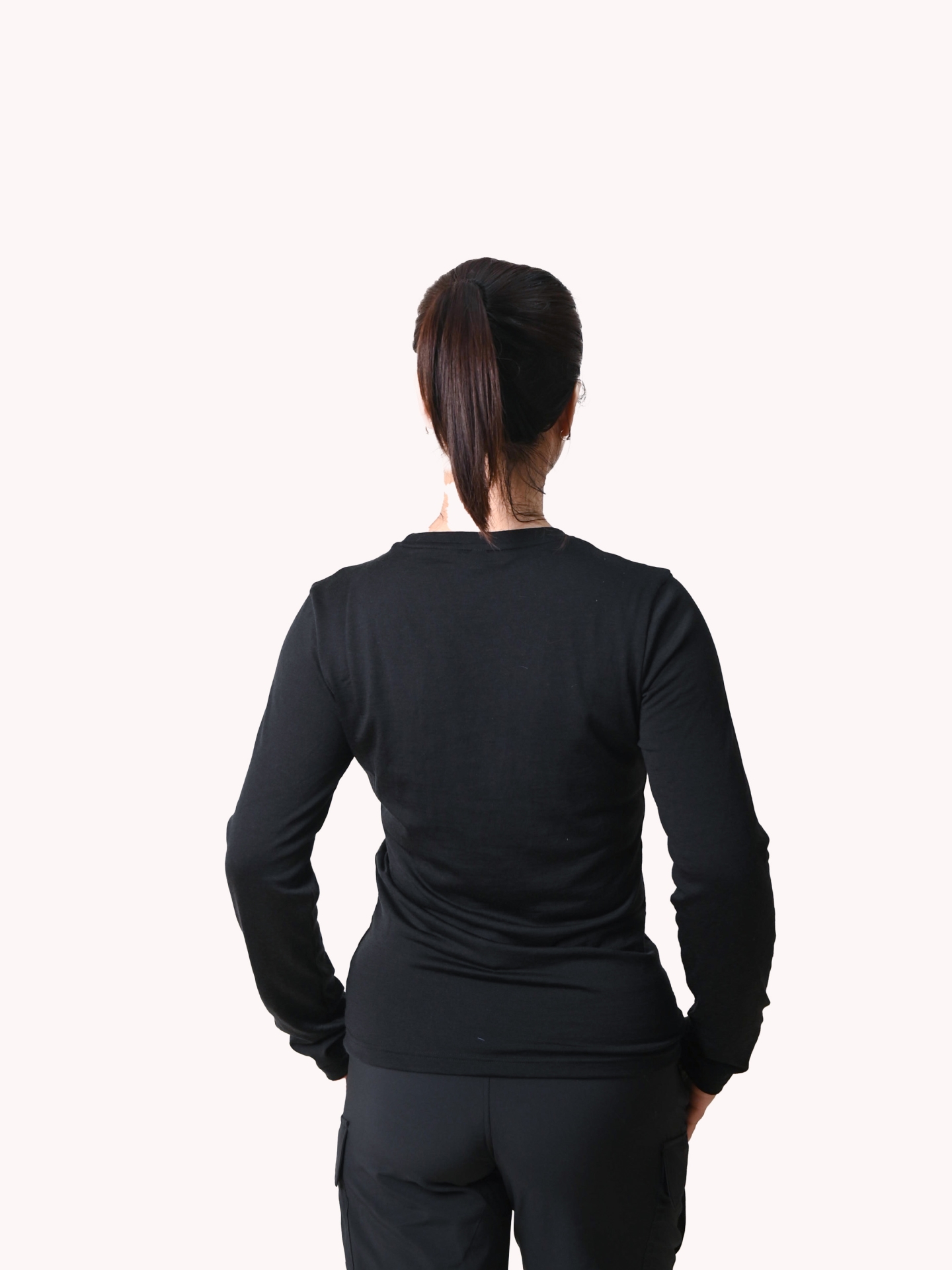 ÁO GIỮ NHIỆT NỮ – MÃ K157 – MÀU ĐEN