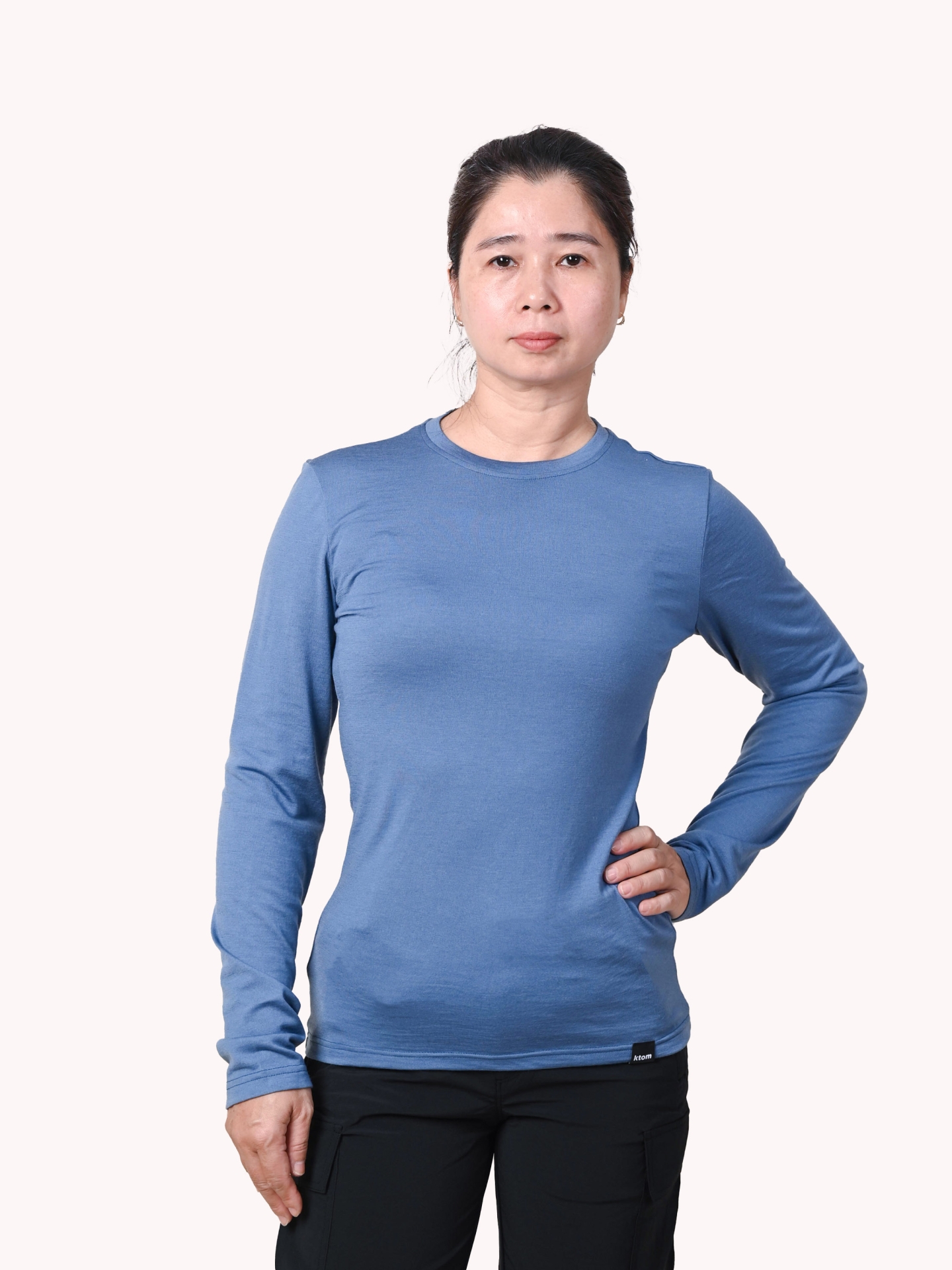 ÁO GIỮ NHIỆT NỮ – MÃ K157 – MÀU XANH