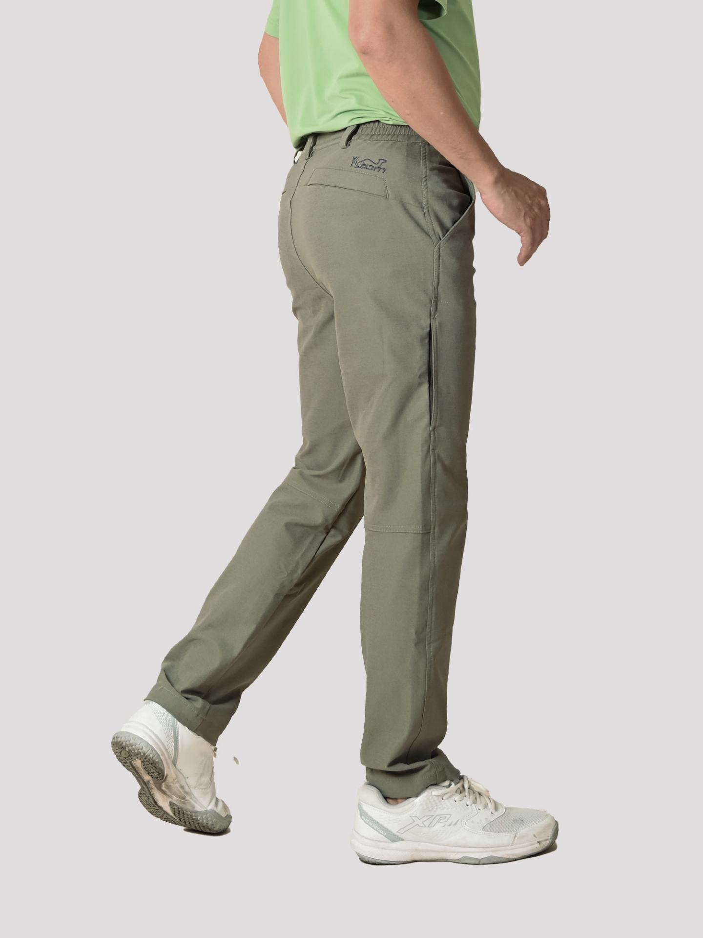 QUẦN CO GIÃN NAM – K158 – MÀU XANH RÊU