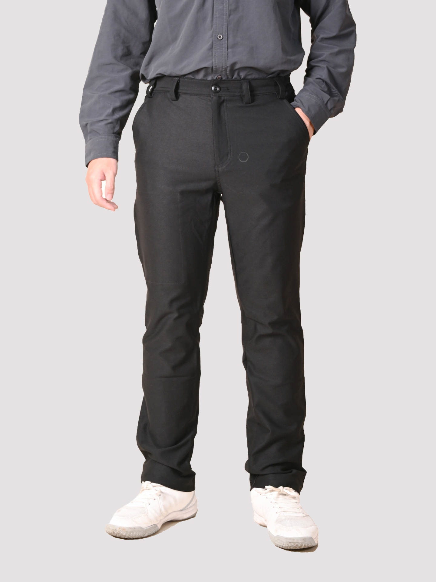 QUẦN CO GIÃN NAM – K158 – MÀU ĐEN