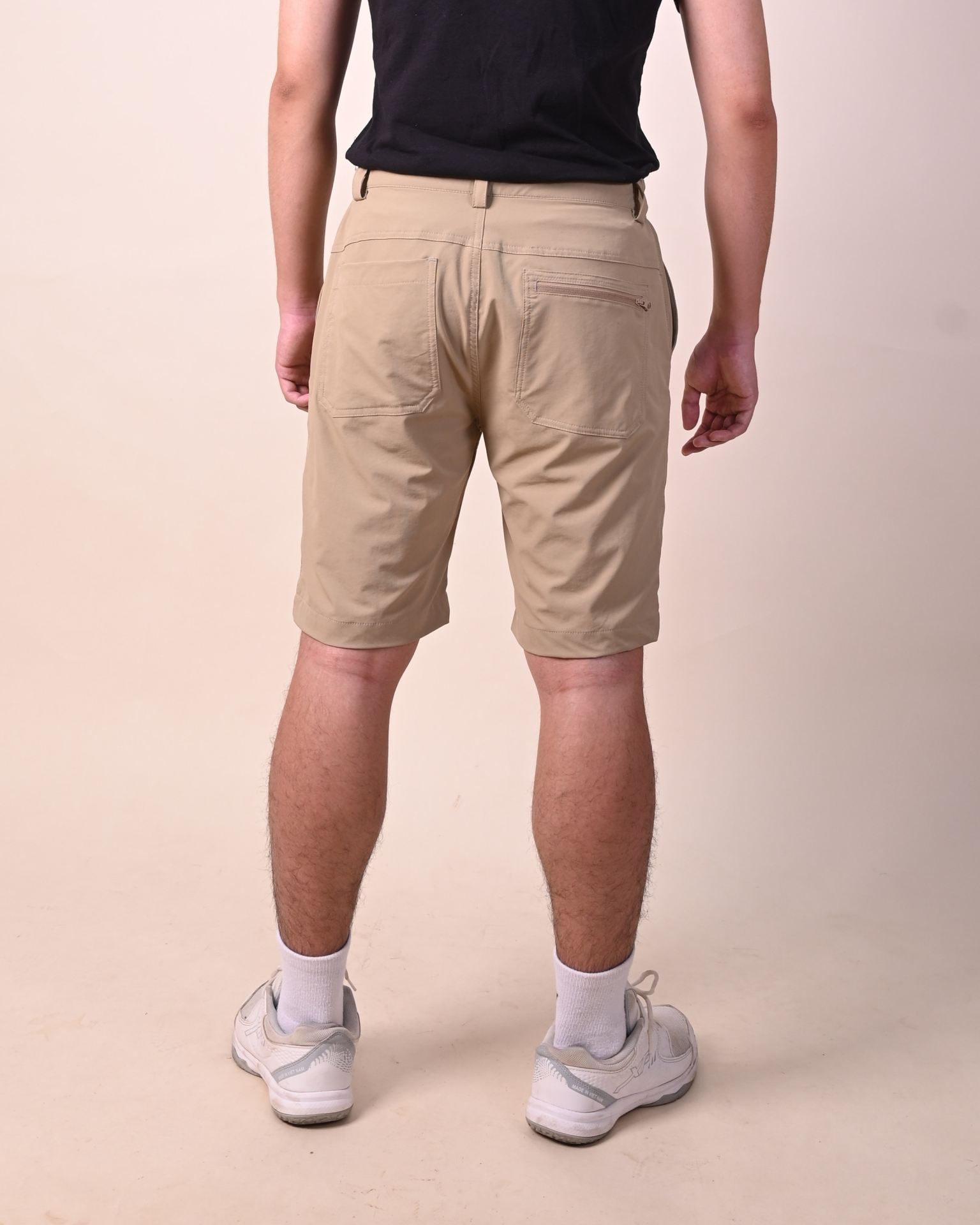 Quần Short co giãn trekking - Mã K161- Màu be